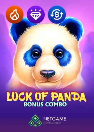 Luck of Panda Bonus Combo online slot at Golden Goose Casino